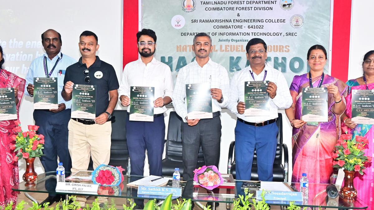 Hackathon for solutions to tackle human-animal conflict begins in Coimbatore