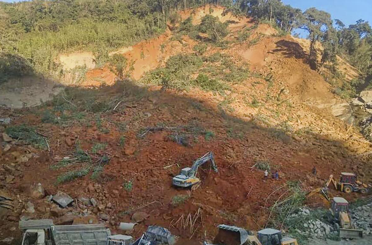 Eight bodies recovered from stone quarry collapse site in Mizoram