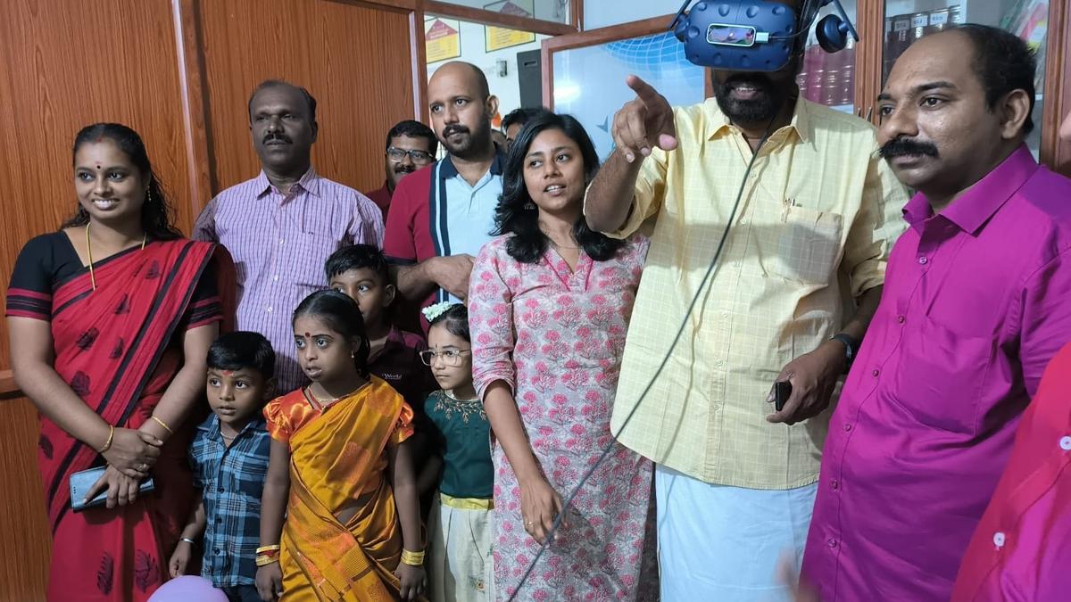 Virtual reality therapy room opened at SSK’s Balaramapuram block resource centre