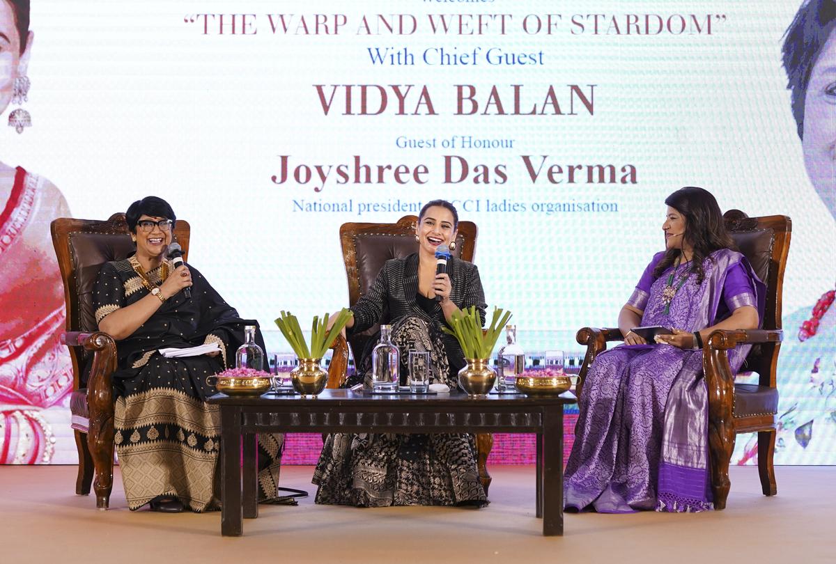 Vidya Balan at FICCI event in Bengaluru