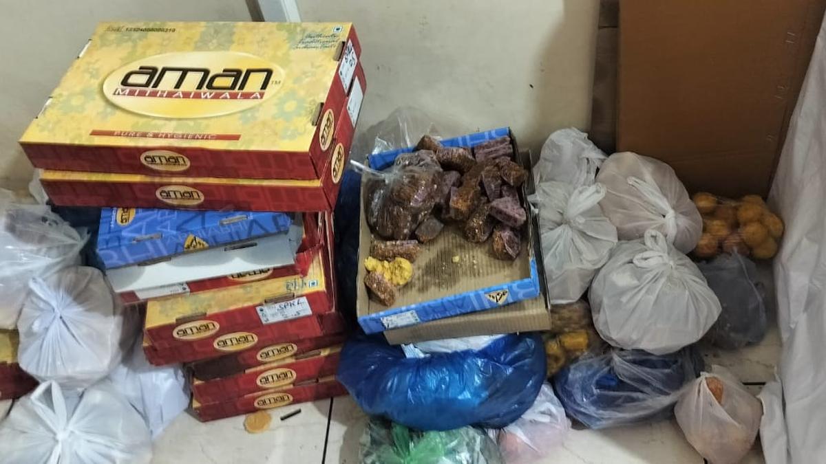 300 kg expired products seized from sweet shop in Mallapur