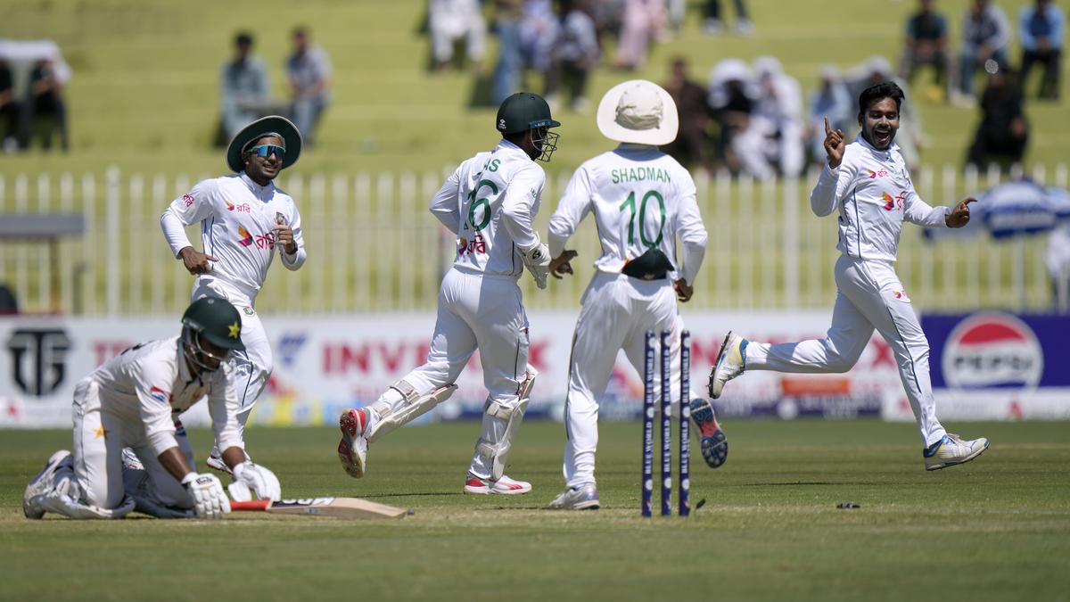 Pakistan drop to 8th in Test rankings following loss to Bangladesh