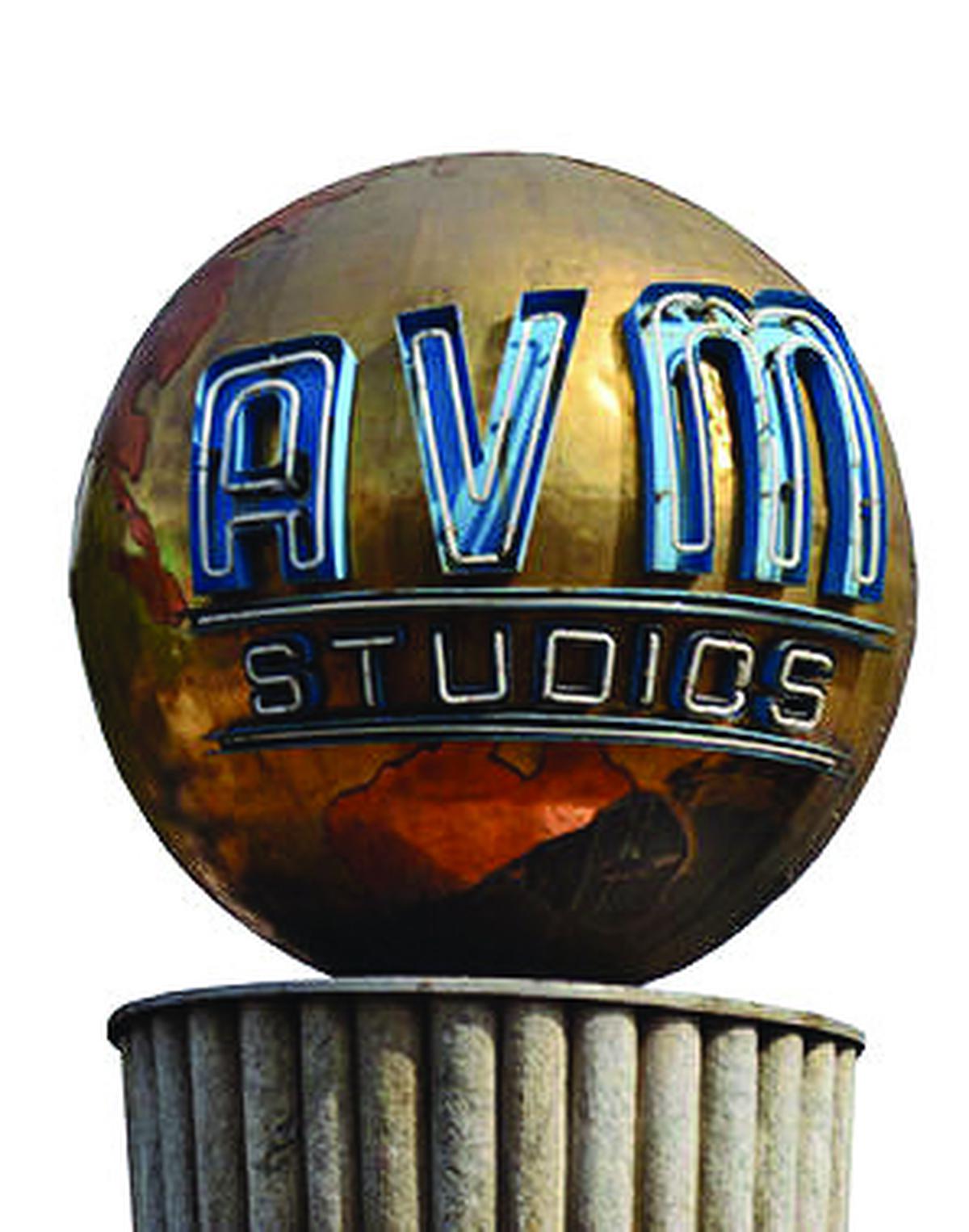 The famed globe outside AVM Studios. 