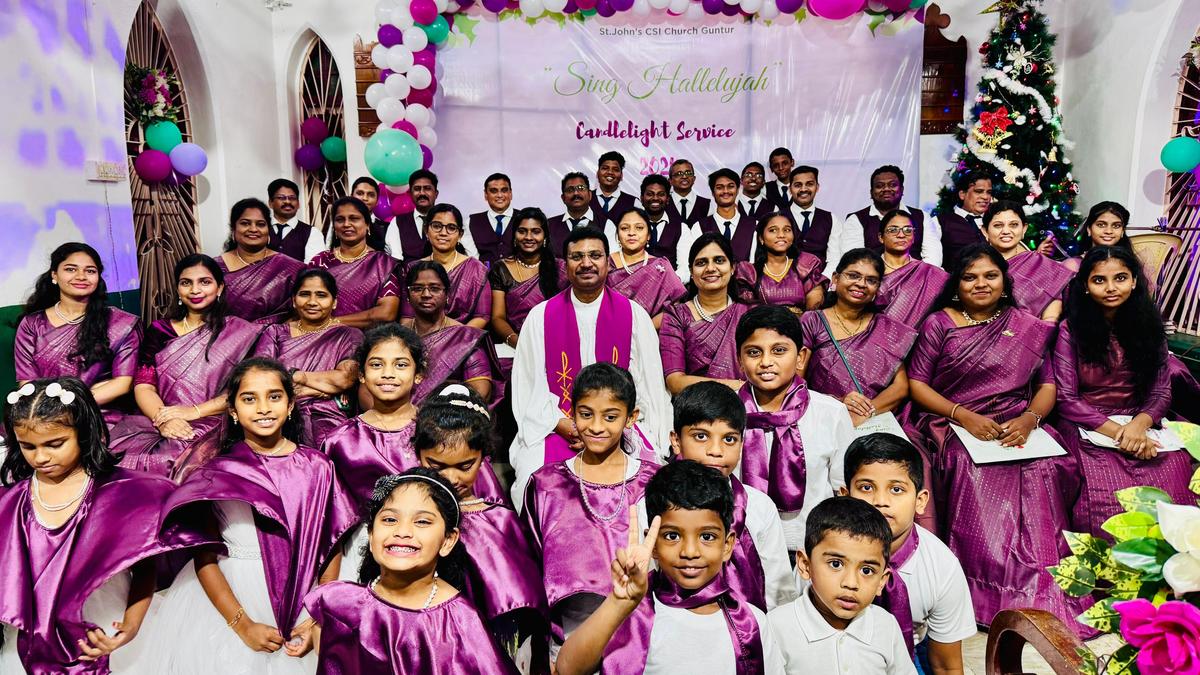 Guntur rings in Christmas with carols, prayers