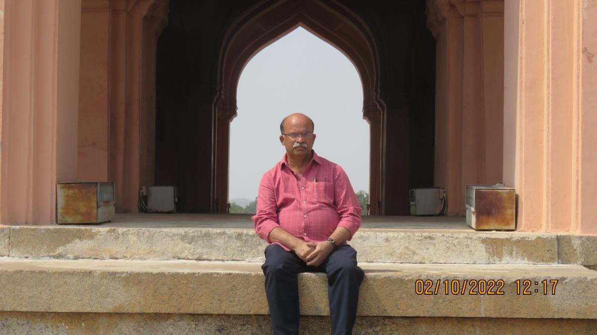 Sriramoju Hargopal at Taramati Baradari in Hyderabad.