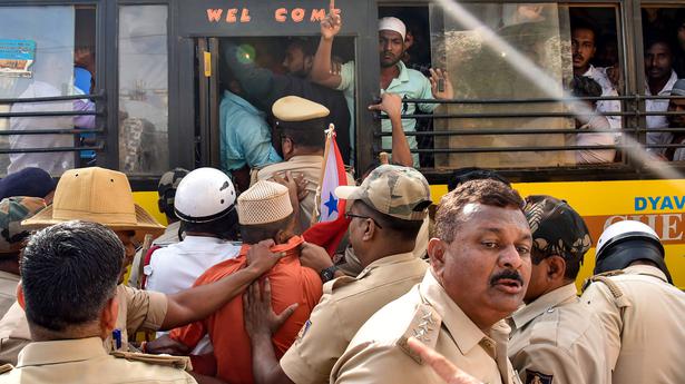 Police crack down on PFI and SDPI activists, take 90 into preventive custody in Karnataka