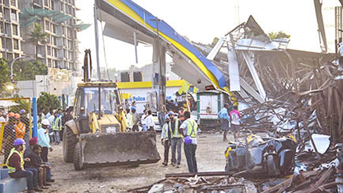 Hoarding crash in Mumbai: Two more bodies located under debris; search and rescue ops still on