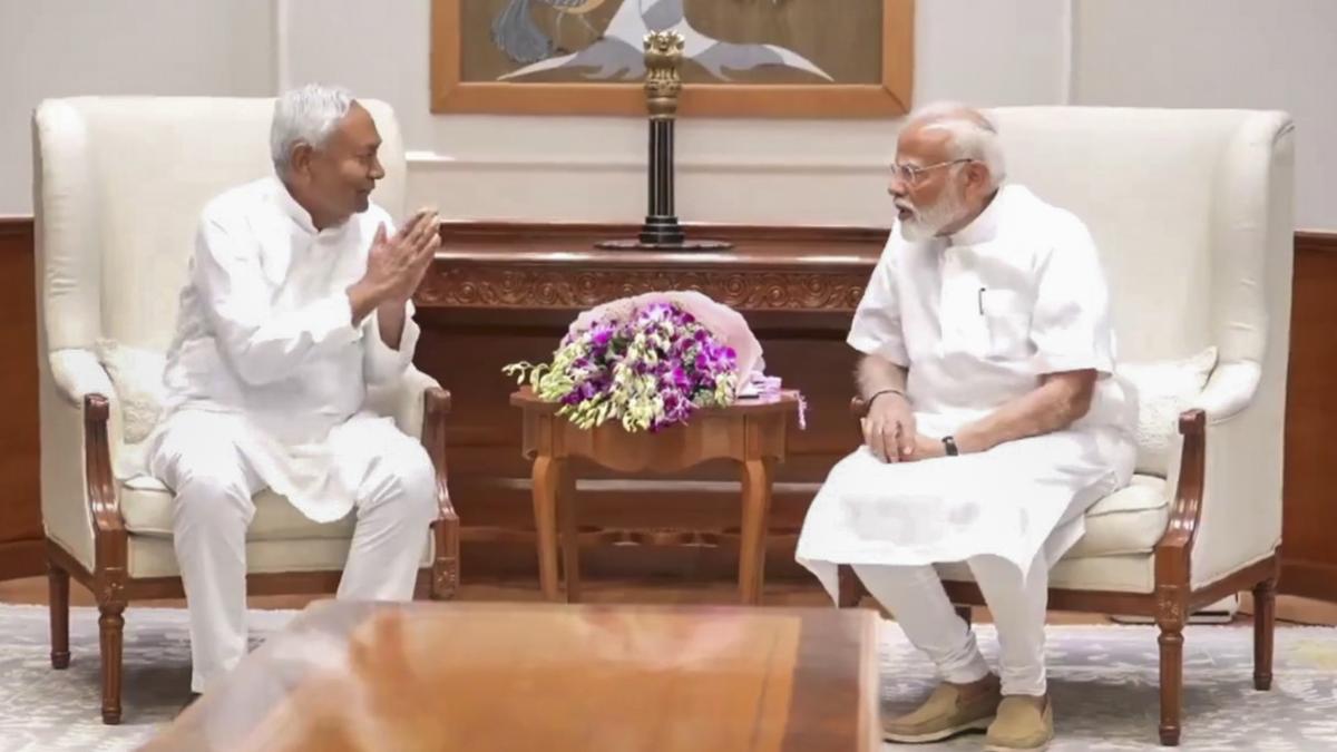 Nitish Kumar meets PM Modi: BJP reviews Lok Sabha polling, prepares for counting day