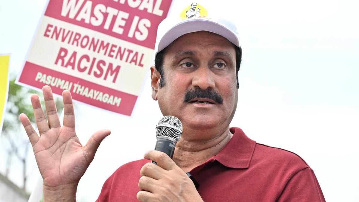Anbumani opposes proposed SIPCOT advanced in Cuddalore