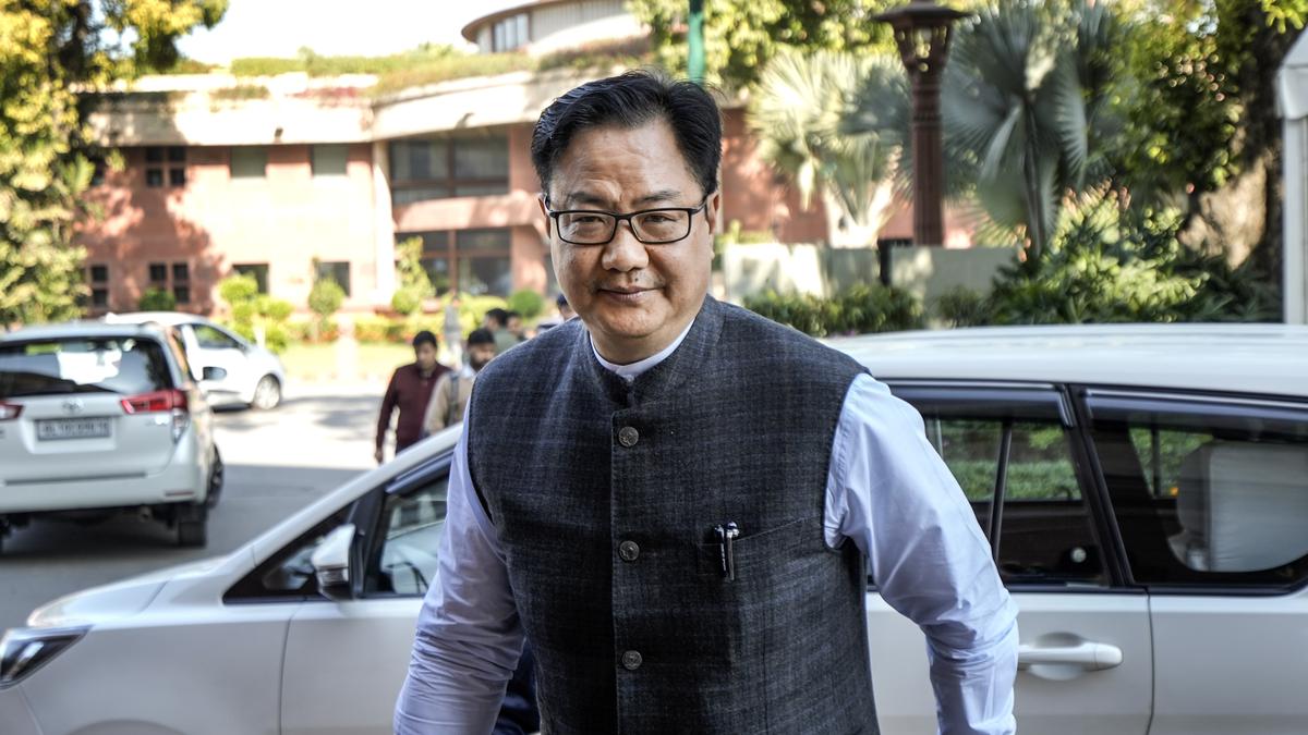 Kiren Rijiju replaced as Law Minister, Arjun Meghwal takes over