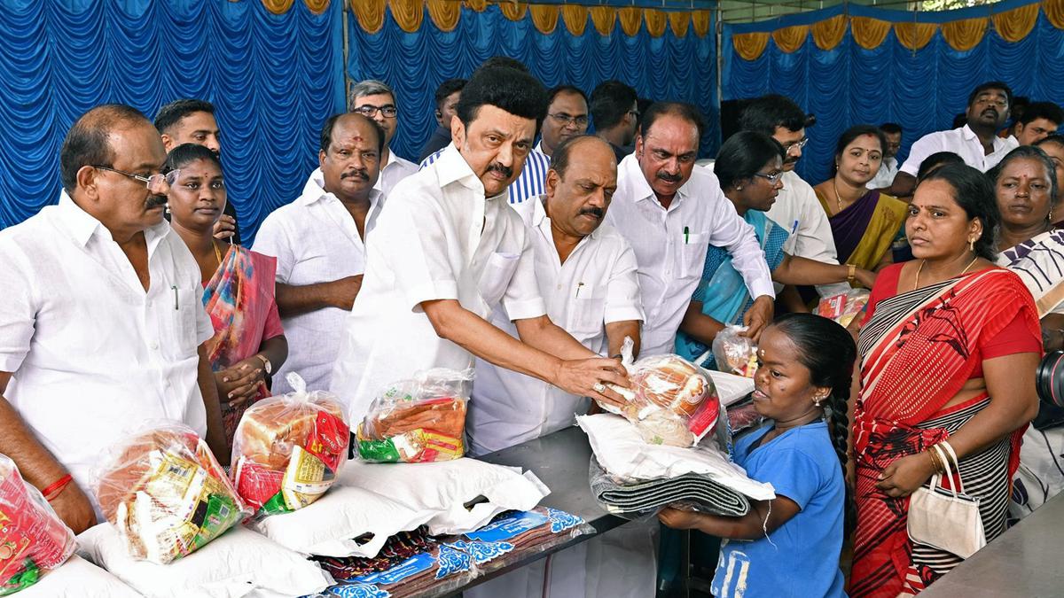 Cyclone Michaung | T.N. CM Stalin announces ₹6,000 as relief amount to all flood-affected families