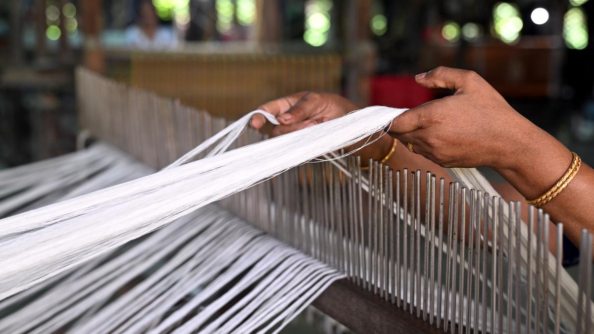 Chendamangalam handloom industry jolted by steep decline in weavers, keep fingers crossed during this Onam