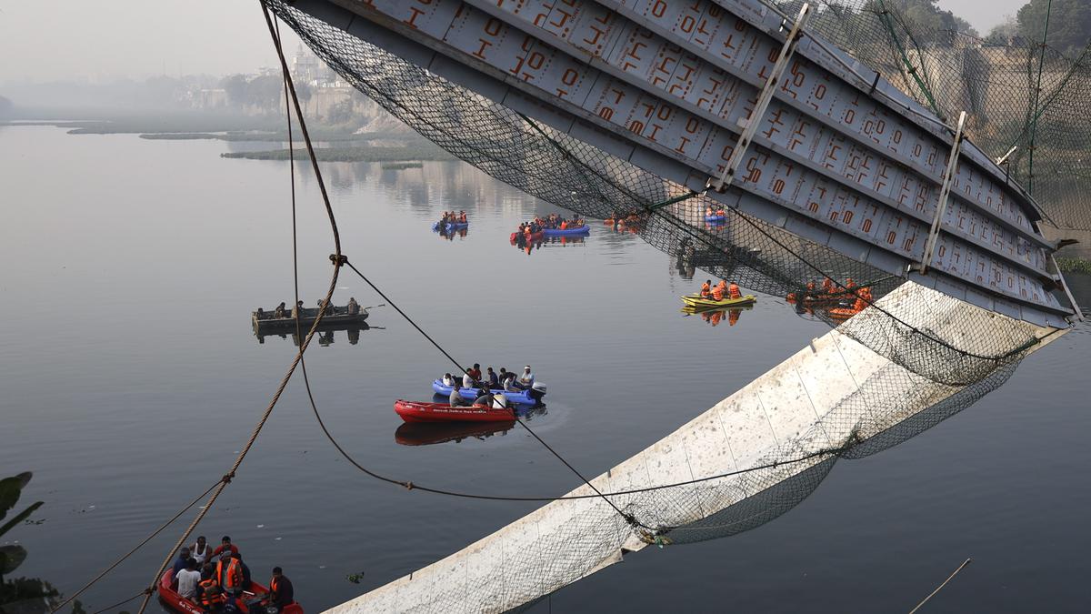 Morbi bridge collapse | Gujarat High Court bats for lifetime pension, help for victims' families