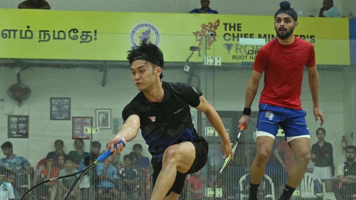 Squash | Harinder finds Lee too hot to handle