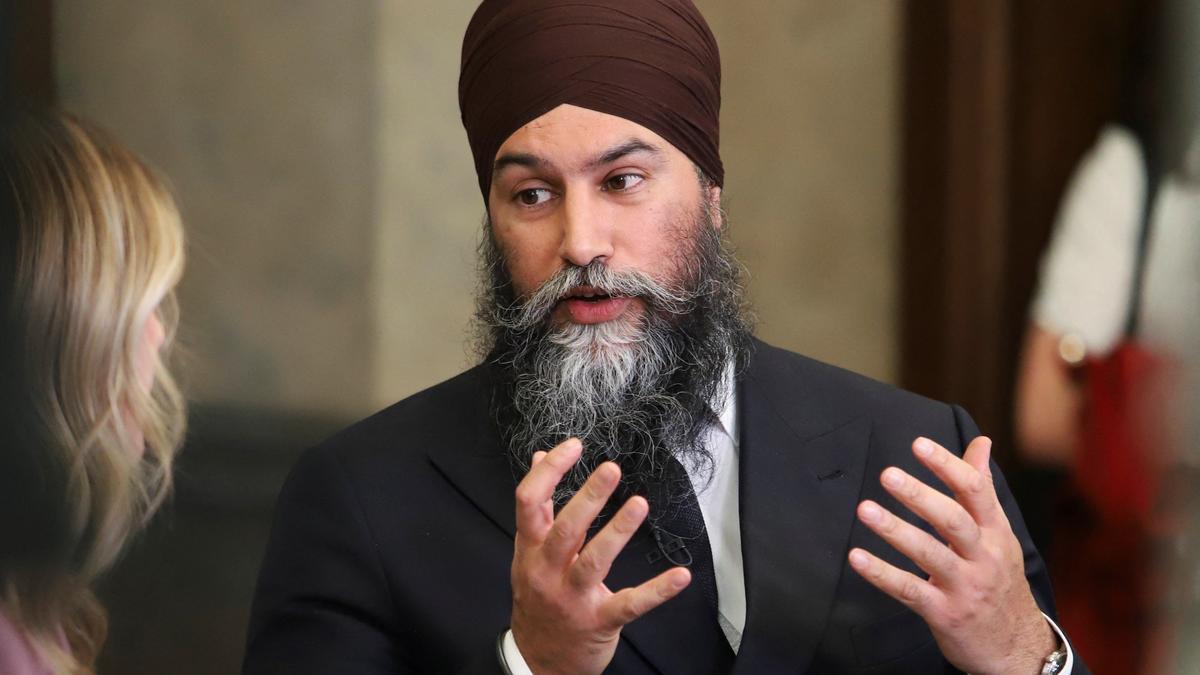 Canadian politician Jagmeet Singh alleges India hand in Nijjar killing