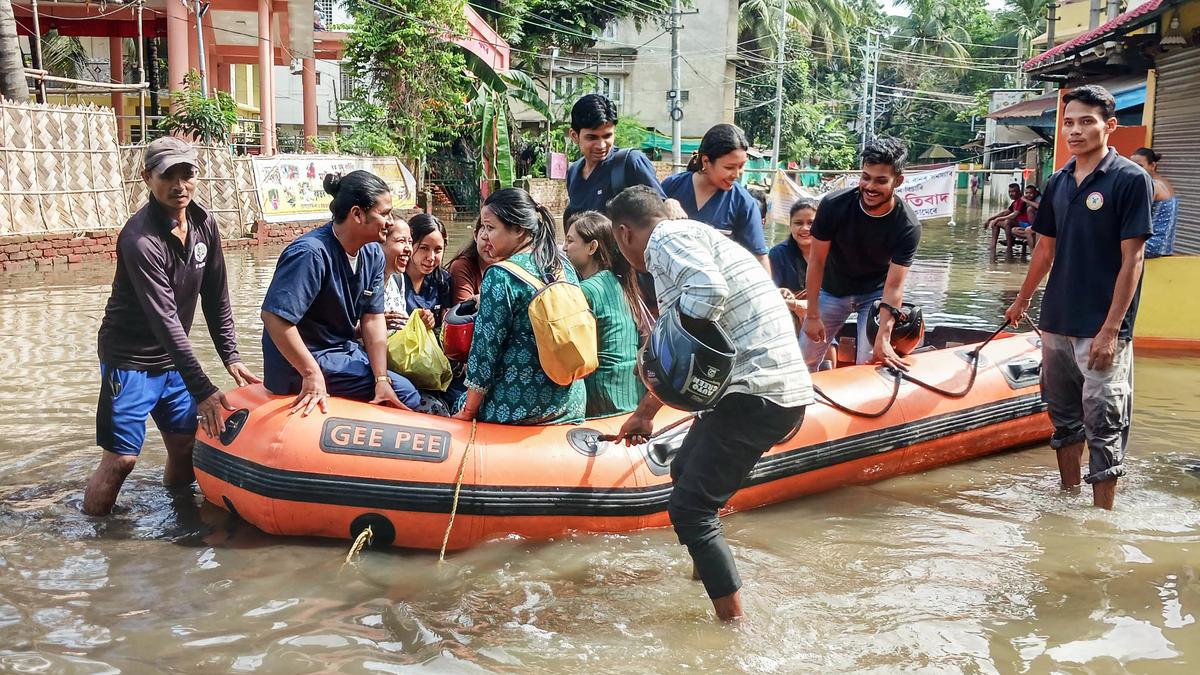 Assam’s flood situation remains grim; more than four lakh affected