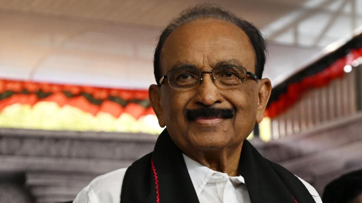 Vaiko to protest demanding urgent repairs to Shenbagavalli Dam