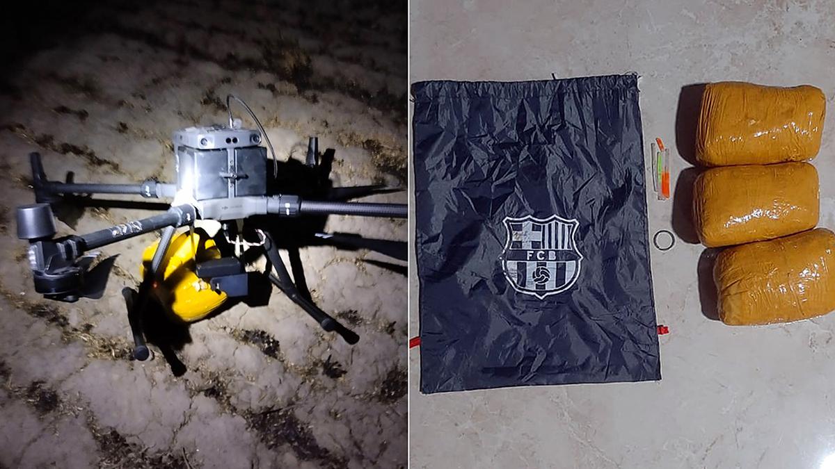 BSF intercepts fifth Pakistani drone in four days along International Border in Punjab