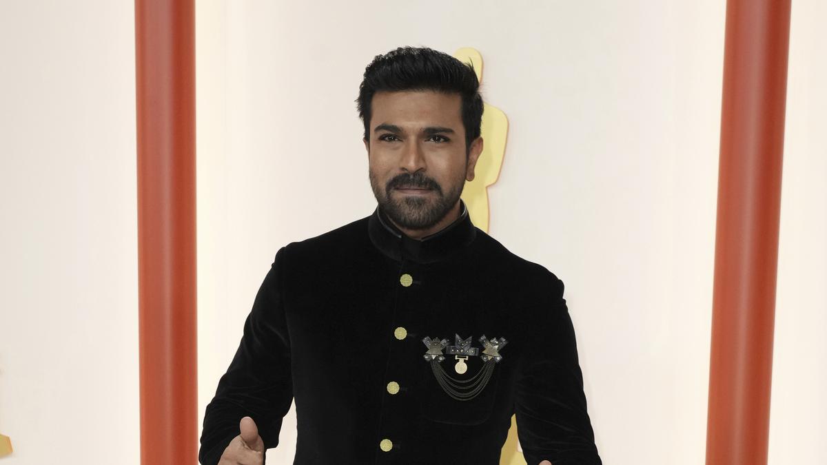 Oscars carpet 2023: ‘RRR’ stars Ram Charan, Jr. NTR arrive at the Academy Awards