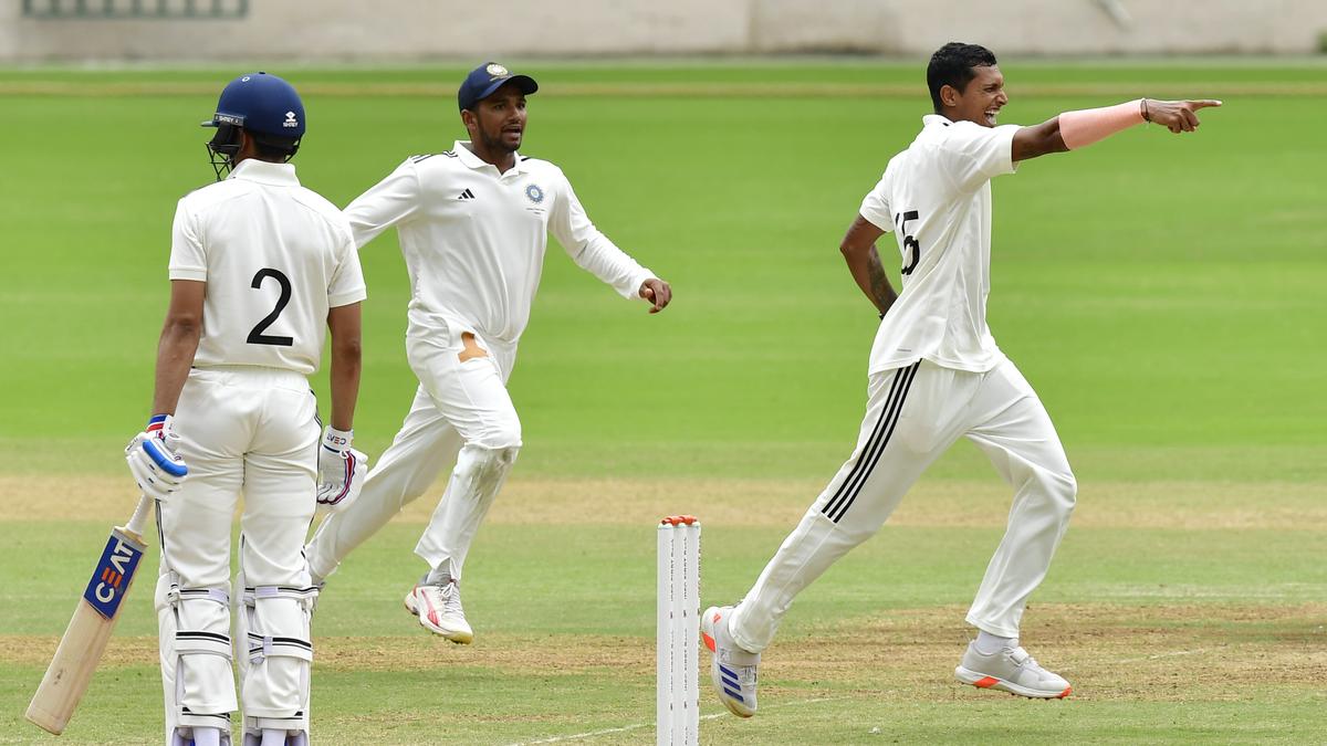 Duleep Trophy | Akash’s heroics not enough as India-B trumps India-A