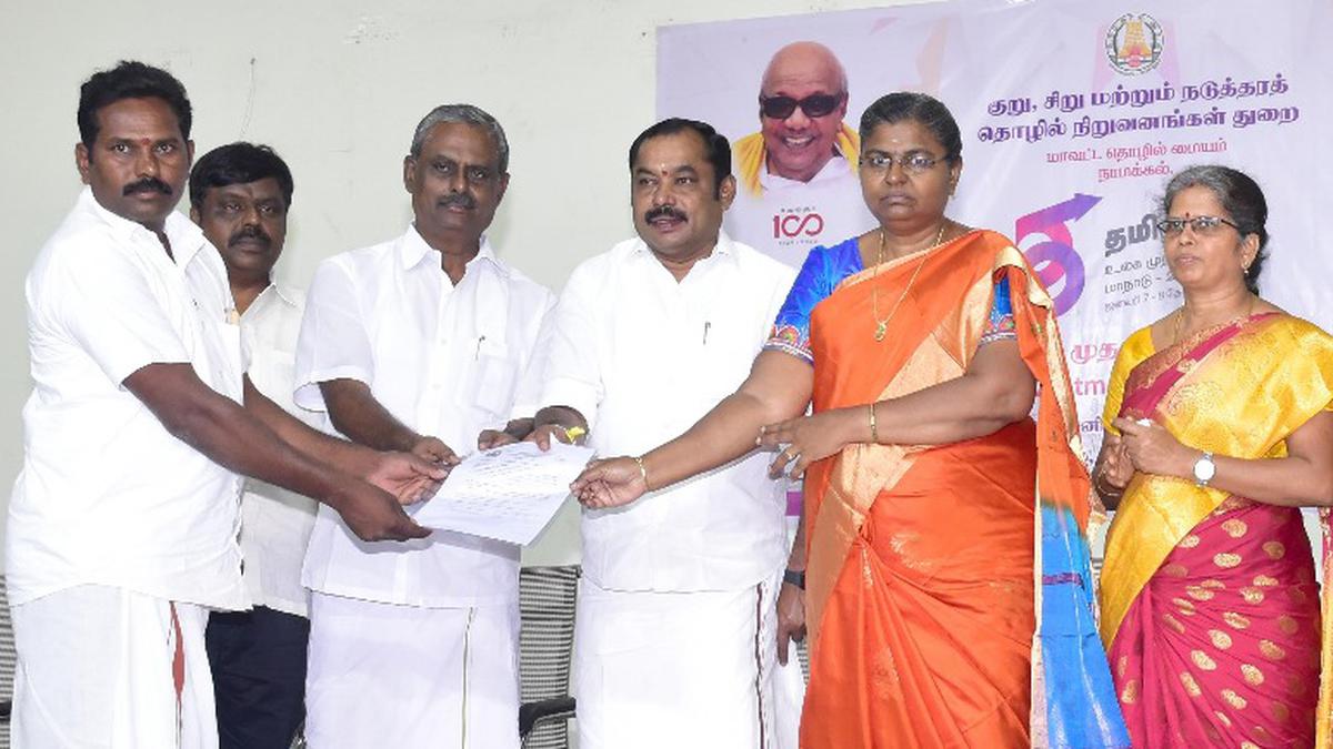MoUs worth ₹372.40 crore signed, says Namakkal Collector