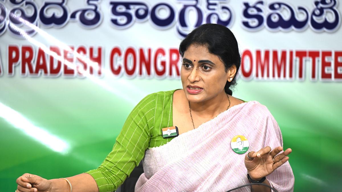 APCC president Sharmila criticises Anganwadi workers’ arrest