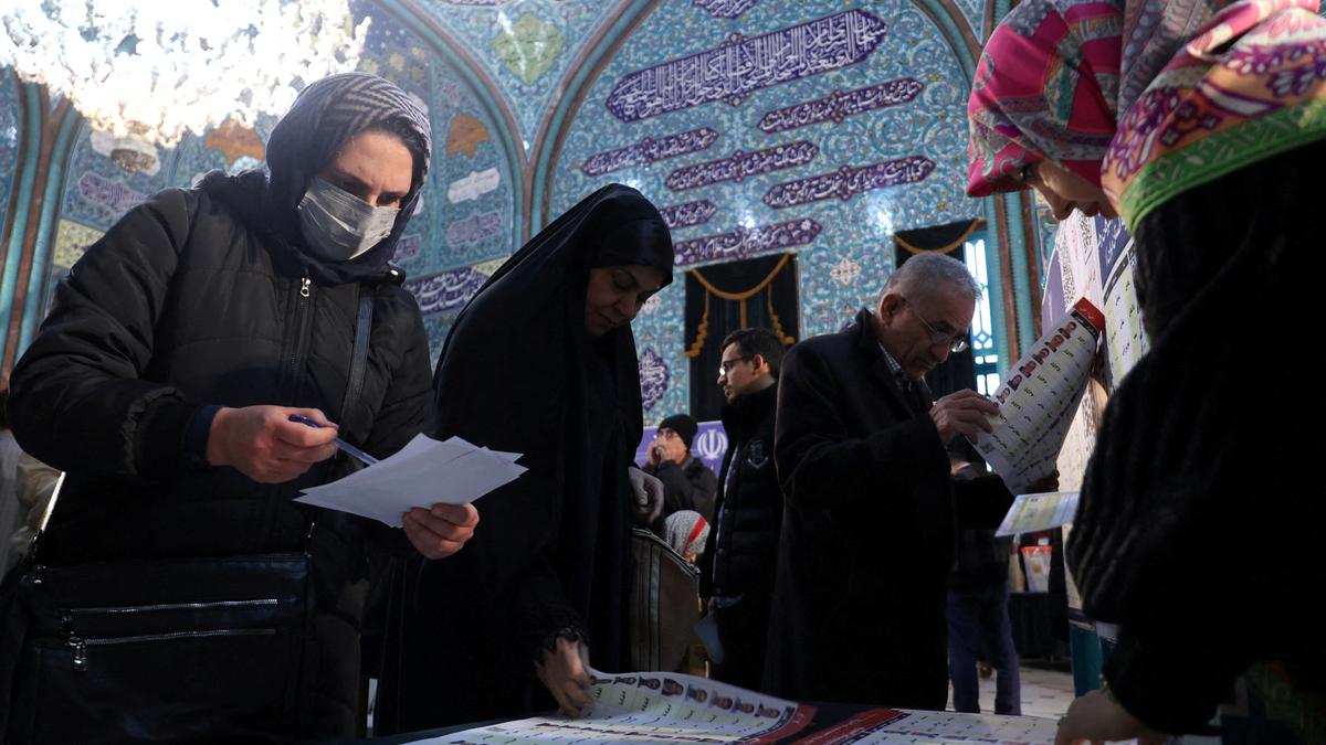 Hard-liners are leading in Iran’s parliamentary election which may have witnessed record-low turnout