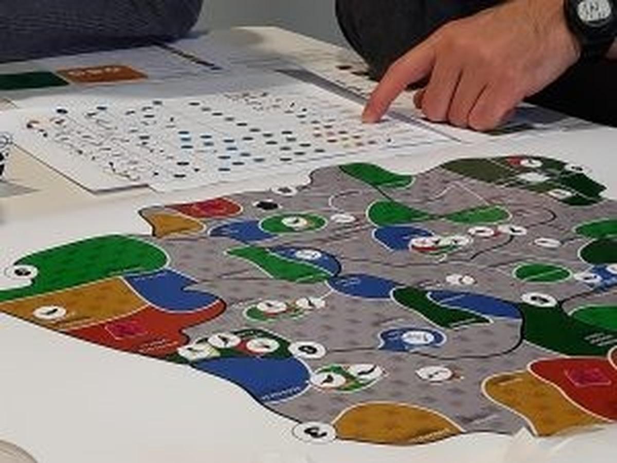 Birds in the City, a board game 