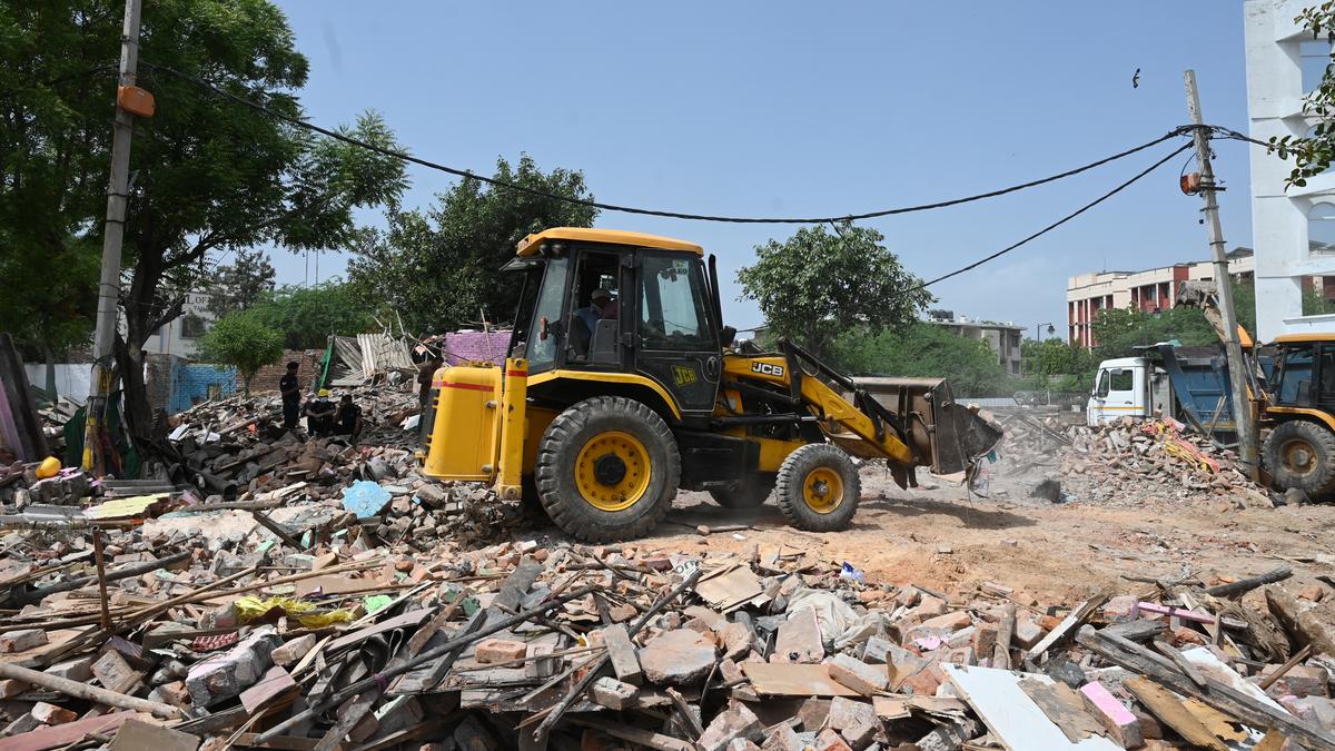 Aam Aadmi Party blames Delhi BJP for slum demolitions in the national capital