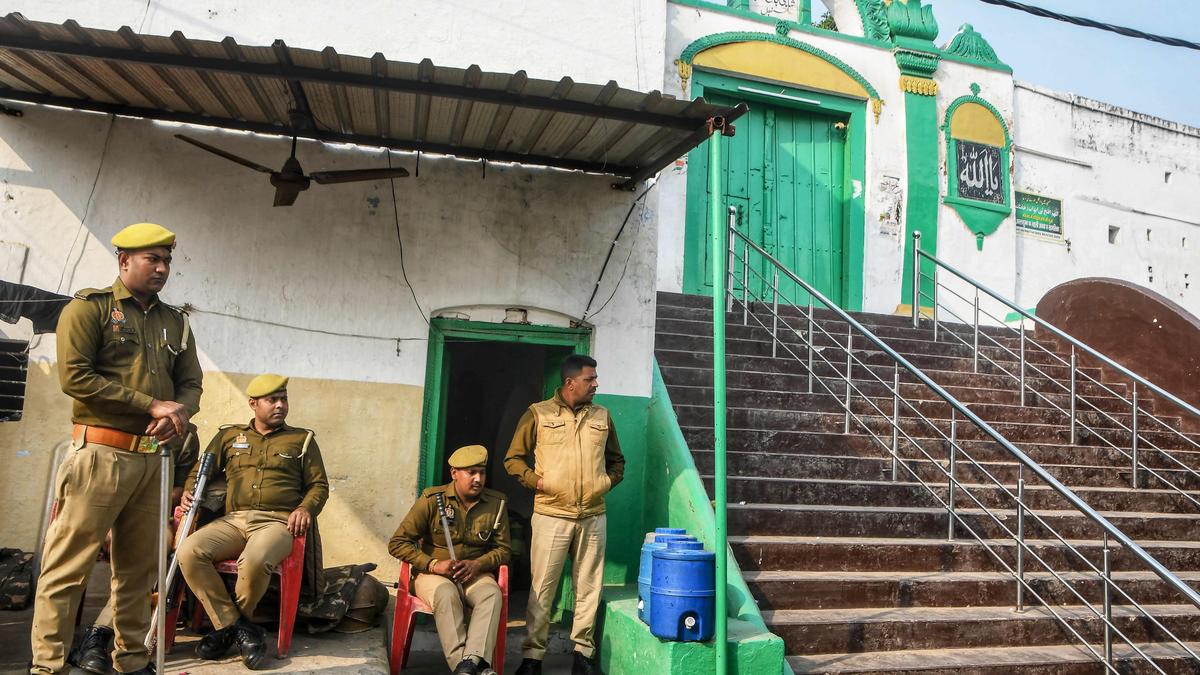 What is the controversy around the Sambhal mosque?