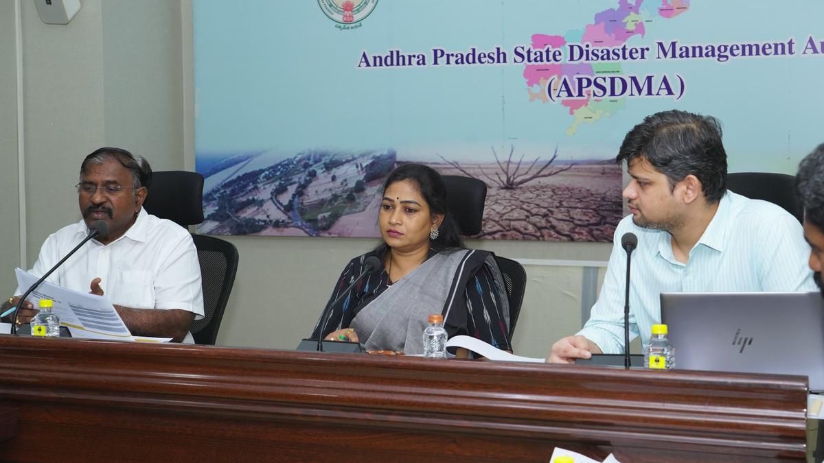 Andhra Pradesh Home Minister reviews on cyclone ‘Montha’