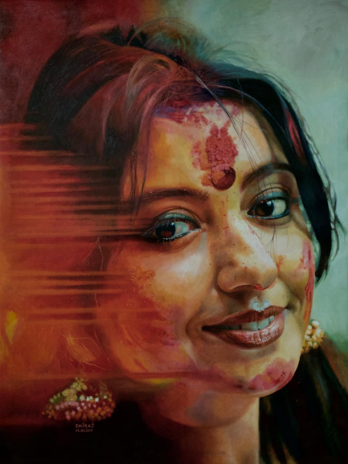 Colours of Love by artist Dhiraj Khandelwal
