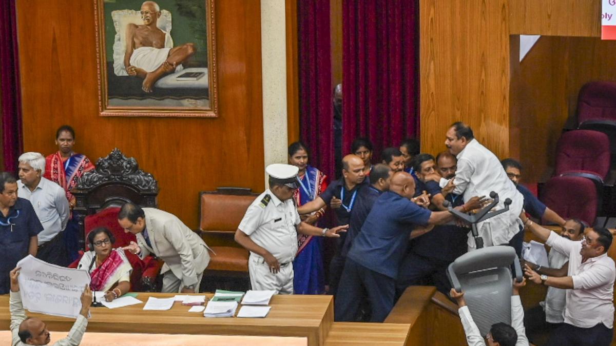 Ruckus in Odisha Assembly over demand for Health Minister’s resignation following hospital fire