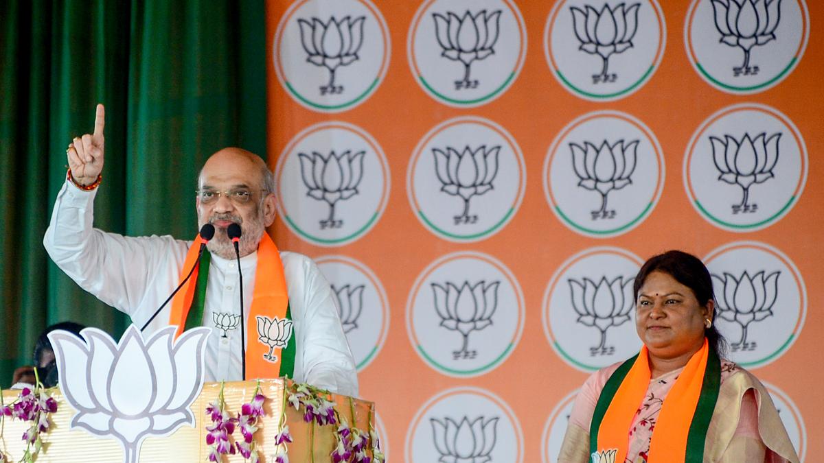 JMM-led government in Jharkhand carried out love, land and forest Jihad: Amit Shah