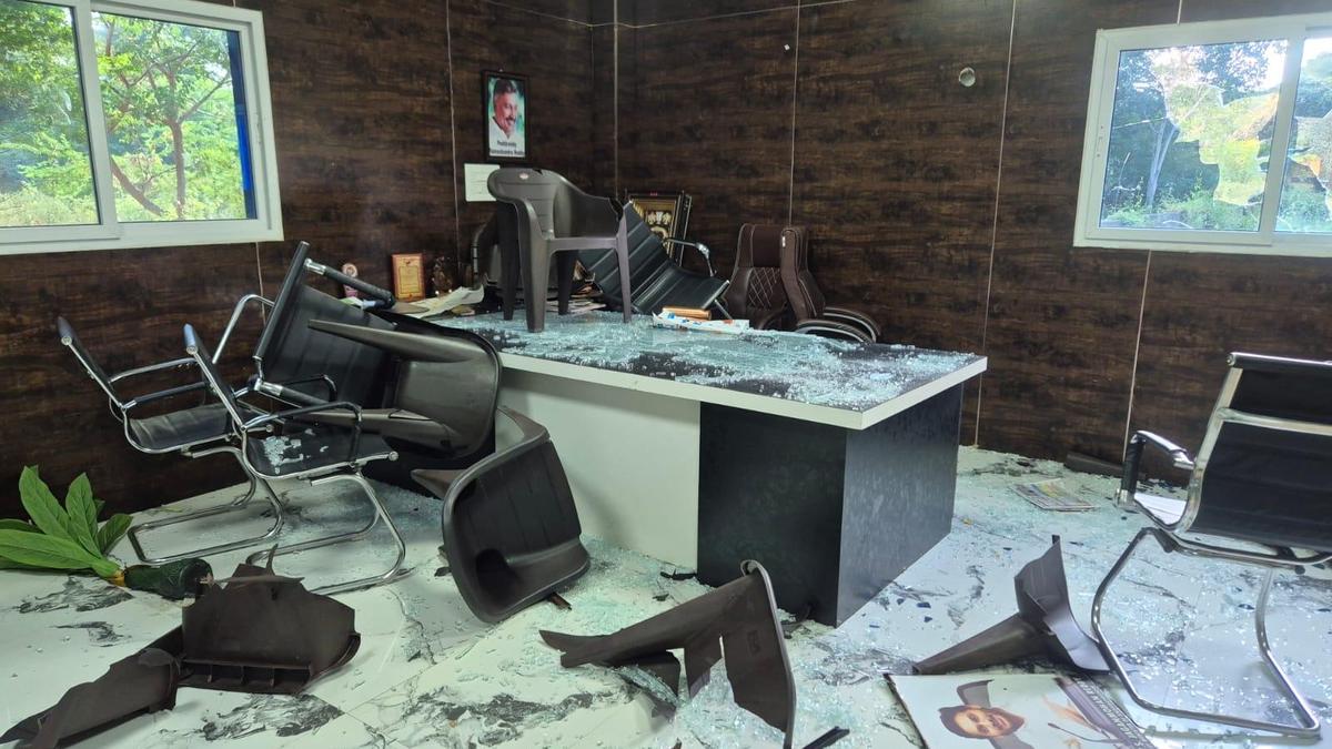 Hindupur YSRCP office ransacked over ‘remarks’ against Balakrishna