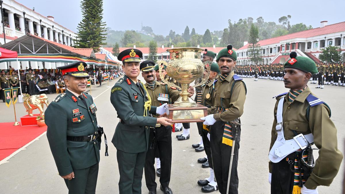 Passing out parade of Agniveers held at Wellington in Coonoor
