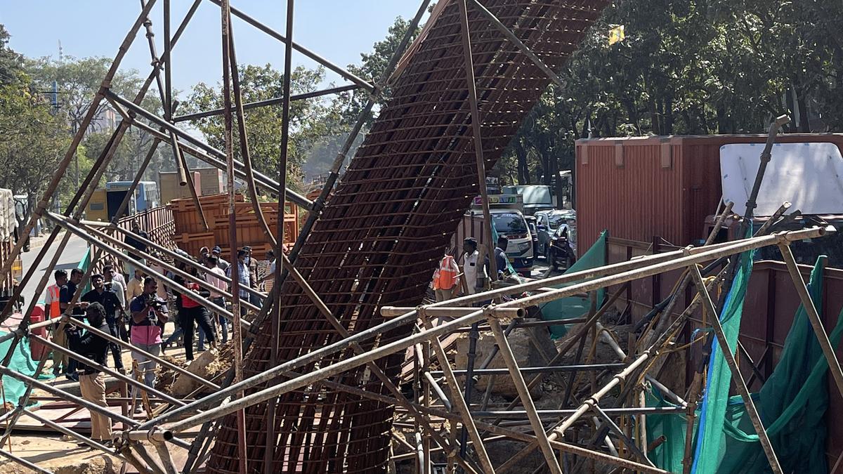 Use of crane to support metro reinforcement cage could have avoided collapse of structure: IISc expert