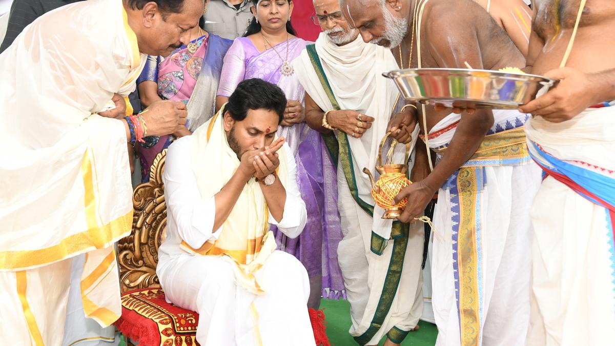 ‘Maha Yagnam’ under way at IGMC stadium complex 