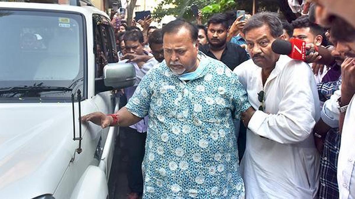 ED team visits residence of ex-Bengal Education Minister Partha Chatterjee over school jobs scam