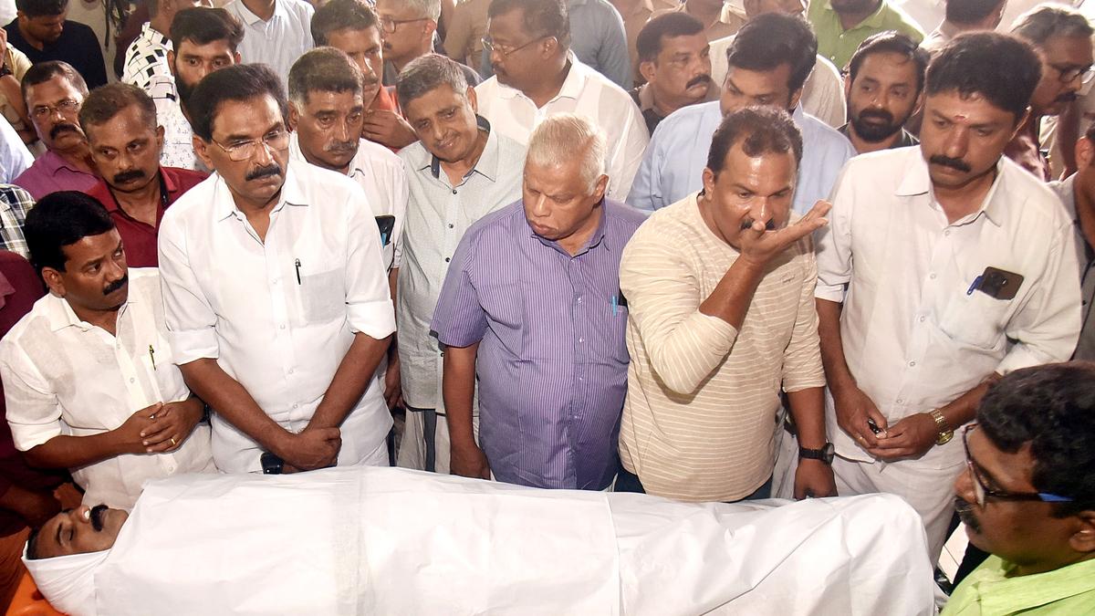 Family, friends bid tearful adieu to Naveen Babu