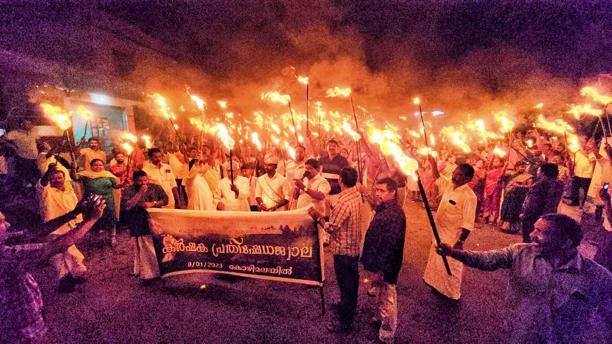 Protests continue in Idukki over buffer zone issue