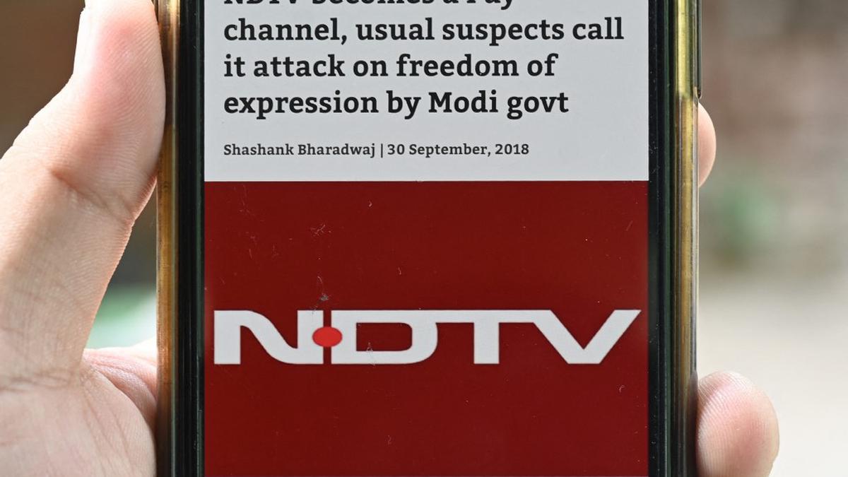 Congress says acquisition of NDTV is aimed at stifling independent media