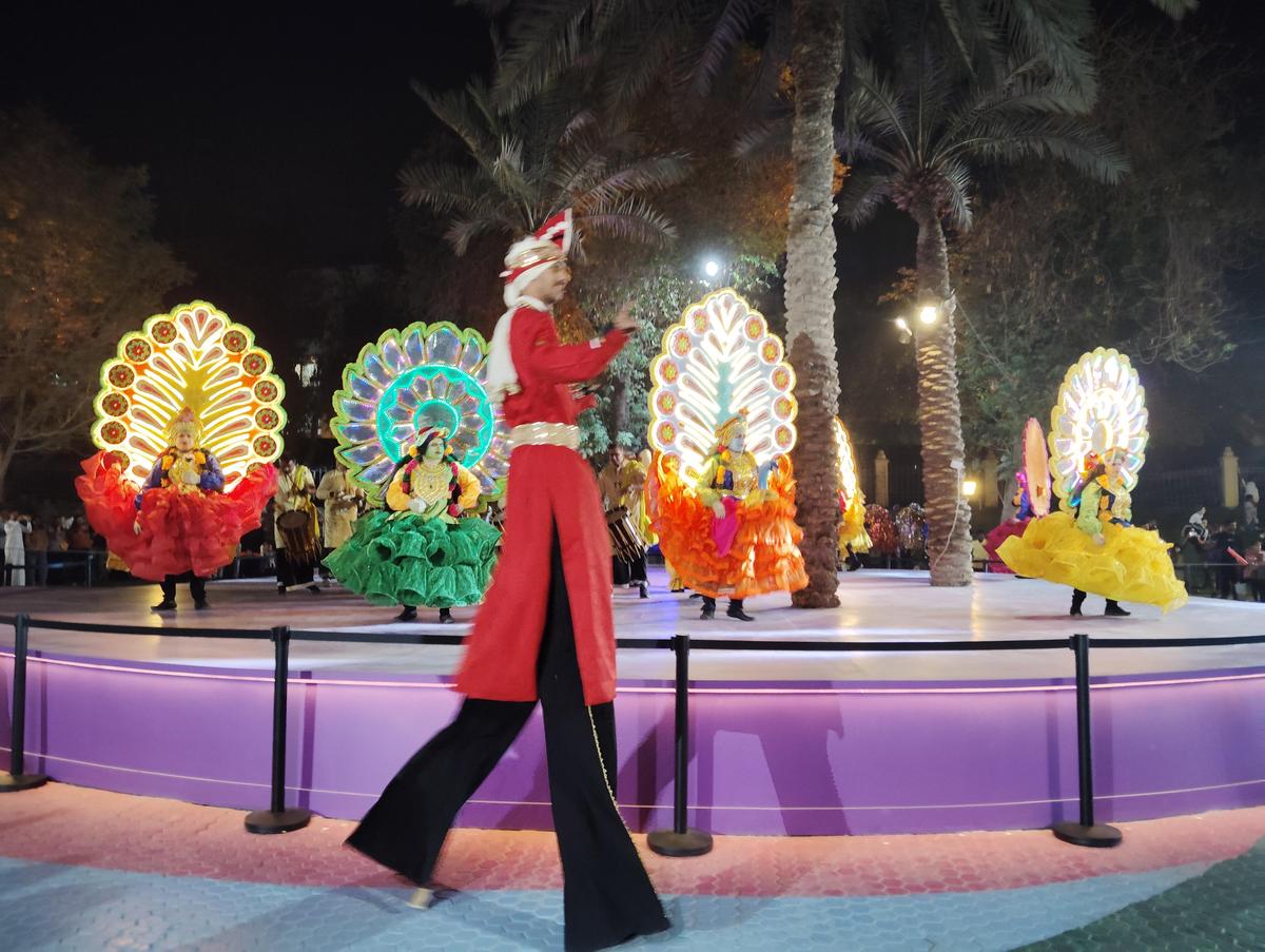 Scenes from 'India Week', held from November 2-10 at the Suwaidi Park in Riyadh as part of the 'Global Harmony' initiative of the Ministry of Media, Saudi Arabia