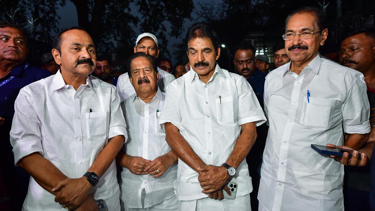 Kerala’s Chief Minister-designate V.D. Satheesan holds out an olive branch to other contenders for the top post