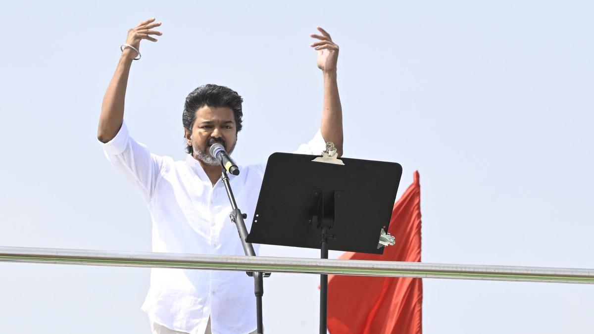 Vijay brands DMK an ‘evil force’, positions TVK as people-centric alternative
