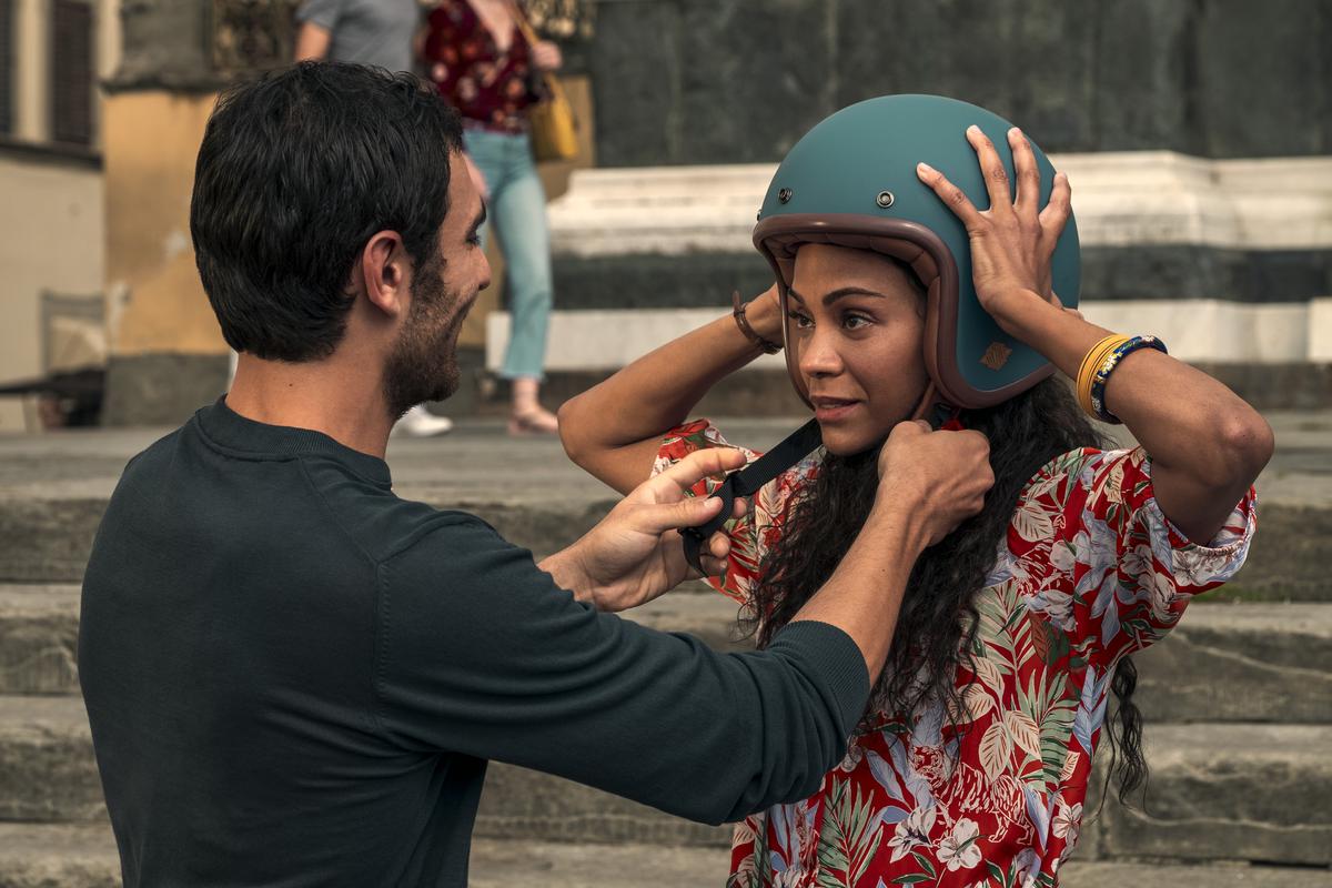 Zoe Saldana finds love and loss in Netflix’s ‘From Scratch’