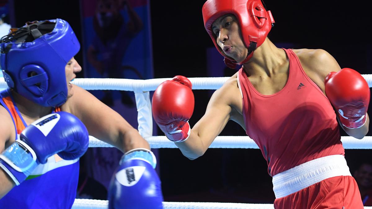 Lovlina and Simranjit assert their class in National Games boxing