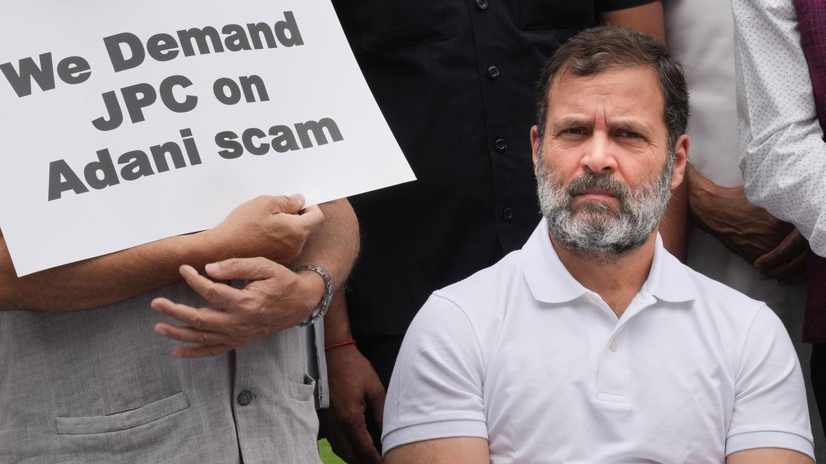 Congress Alleges Rahul Gandhi’s YouTube Videos On Adani Are ...