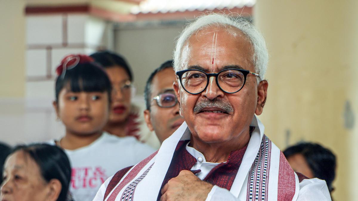 Manipur Governor meets Home Minister Amit Shah