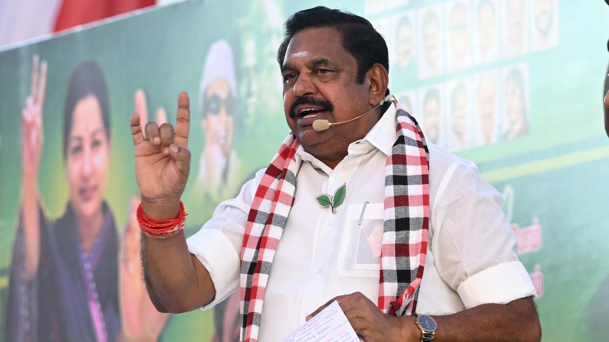 Debar Edappadi Okay. Palaniswami from election marketing campaign, insists plea at Madras Excessive Court docket